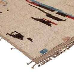 Multicolored Modern Wool Rug - 10' X 13'7'' 9 Multicolored Modern Wool Rug - 10' X 13'7'' -Home Comprehensive Shop 3029546 3