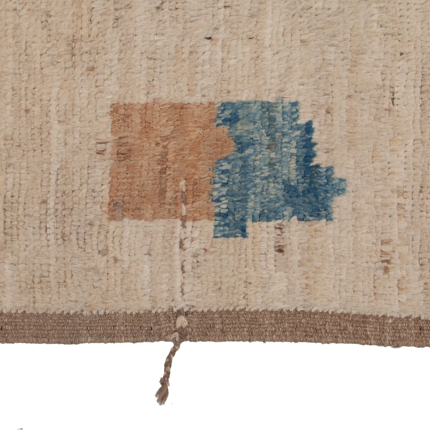 Multicolored Modern Wool Rug - 10' X 13'7'' 7 Multicolored Modern Wool Rug - 10' X 13'7'' - Image 5