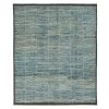 Blue Modern Wool Rug - 8'4'' X 9'7'' 2 Blue Modern Wool Rug - 8'4'' X 9'7'' -Home Comprehensive Shop 3029552 1