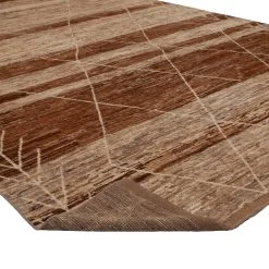 Brown Modern Wool Rug - 13' X 18'9'' 10 Brown Modern Wool Rug - 13' X 18'9'' -Home Comprehensive Shop 3029561 4