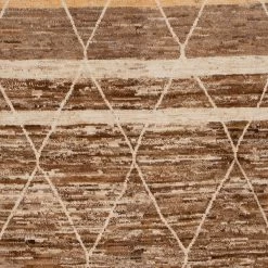 Brown Modern Wool Rug - 8'2'' X 10'11'' -Home Comprehensive Shop 3029562 2