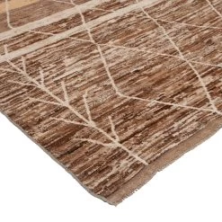 Brown Modern Wool Rug - 8'2'' X 10'11'' -Home Comprehensive Shop 3029562 3