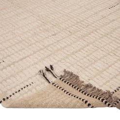 Neutral Moroccan Berber Wool Rug - 7'3" X 10'2" 8 Neutral Moroccan Berber Wool Rug - 7'3" X 10'2" -Home Comprehensive Shop 3029571 3