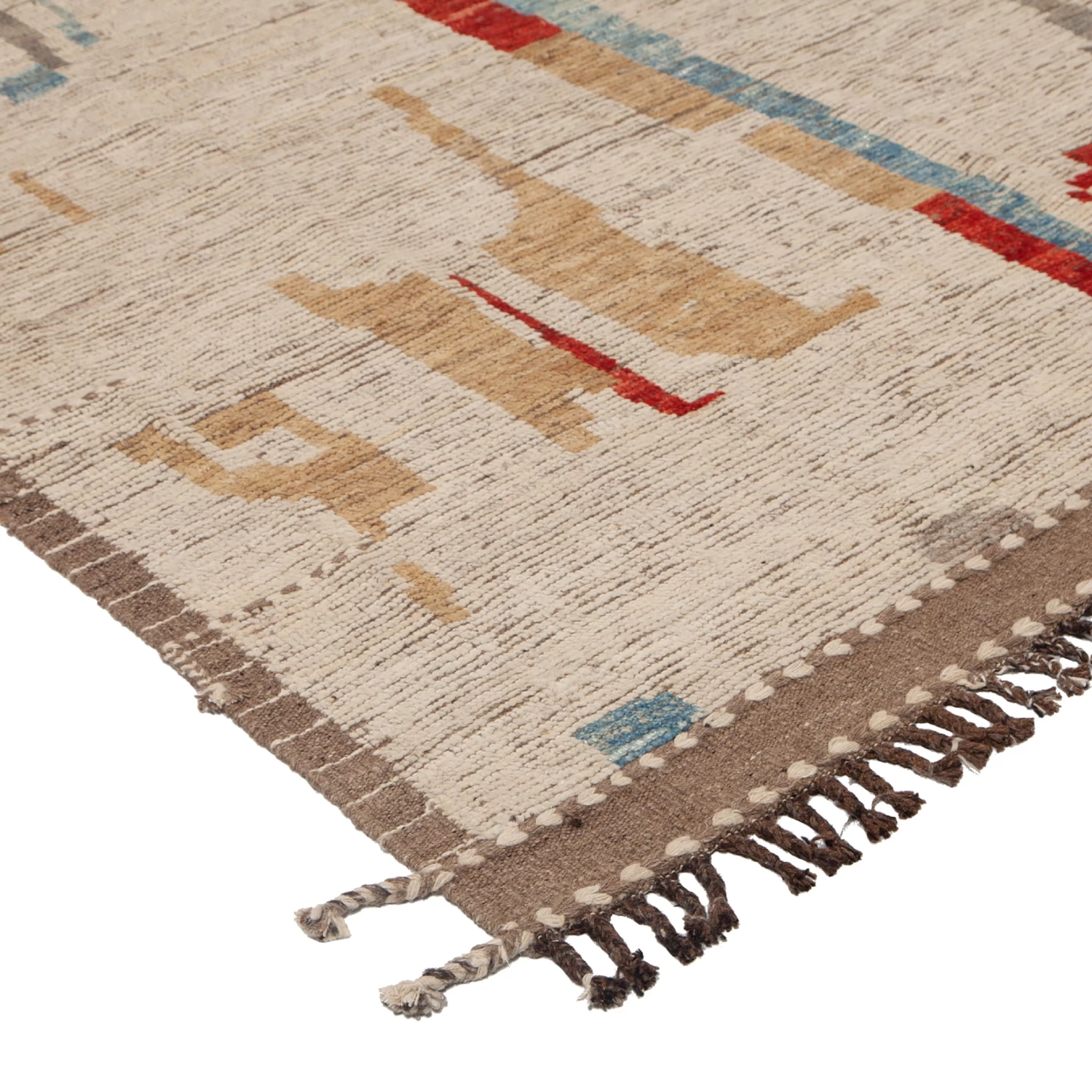 Multi Modern Wool Rug - 8'6'' X 12'2'' 5 Multi Modern Wool Rug - 8'6'' X 12'2'' - Image 3