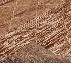 Brown Modern Wool Rug - 8'5'' X 10'9'' 10 Brown Modern Wool Rug - 8'5'' X 10'9'' -Home Comprehensive Shop 3029635 4