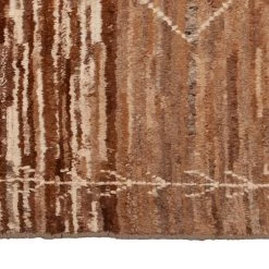 Brown Modern Wool Rug - 8'5'' X 10'9'' 11 Brown Modern Wool Rug - 8'5'' X 10'9'' -Home Comprehensive Shop 3029635 5