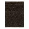 Black Modern Wool Rug - 8'4'' X 11'3''