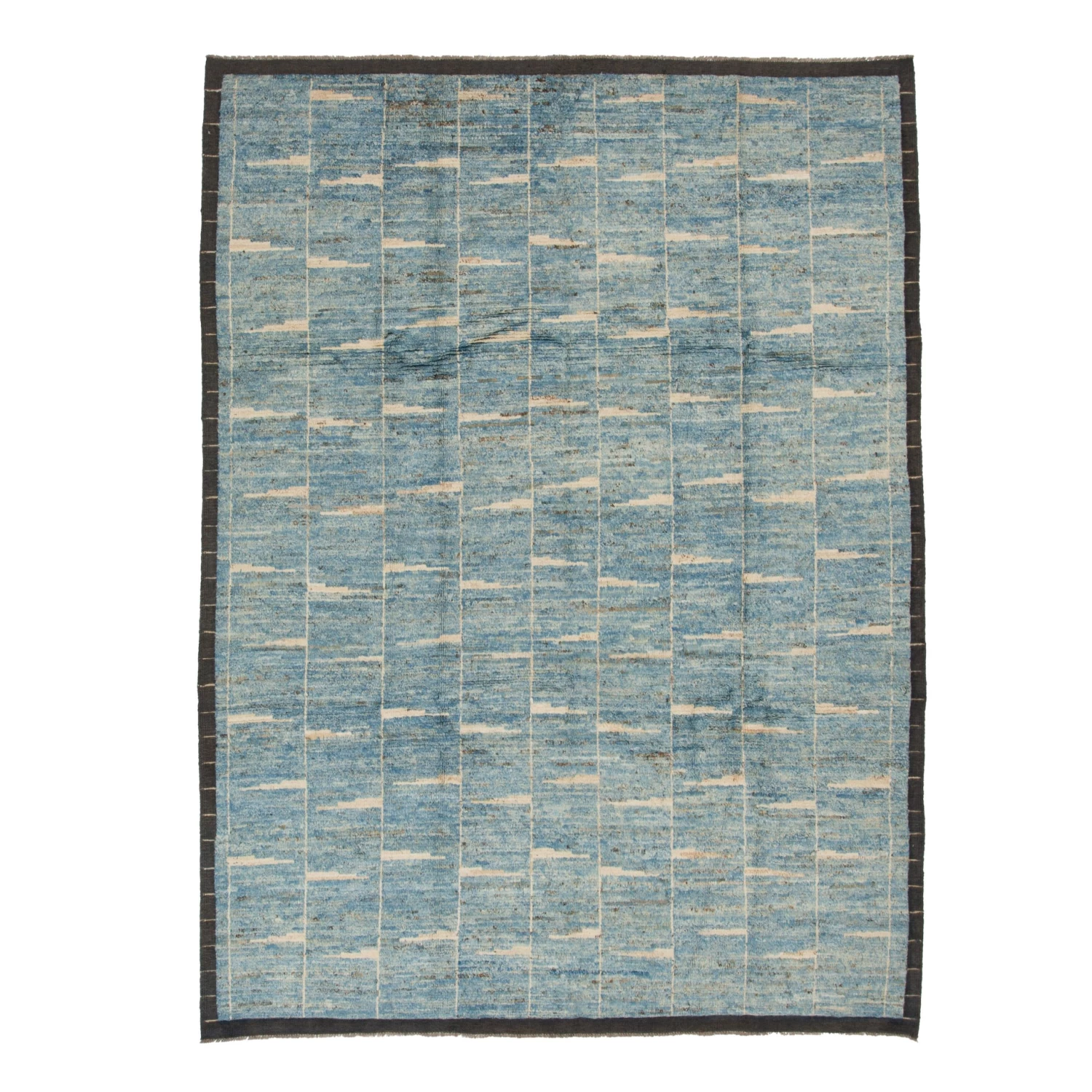 Multi Modern Wool Rug - 8' X 10'6'' 3 Multi Modern Wool Rug - 8' X 10'6''