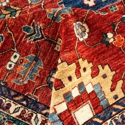 Red Traditional Wool Rug - 11'10" X 14'6" 16 Red Traditional Wool Rug - 11'10" X 14'6" -Home Comprehensive Shop 3030291 7