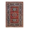 Red Traditional Wool Rug - 4'2" X 6'2" 2 Red Traditional Wool Rug - 4'2" X 6'2" -Home Comprehensive Shop 3030305
