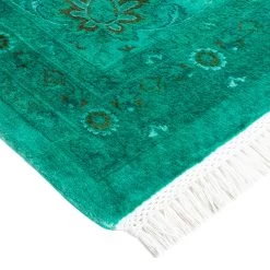 Green Overdyed Wool Rug - 10'1" X 14'5" 11 Green Overdyed Wool Rug - 10'1" X 14'5" -Home Comprehensive Shop 3030340 2