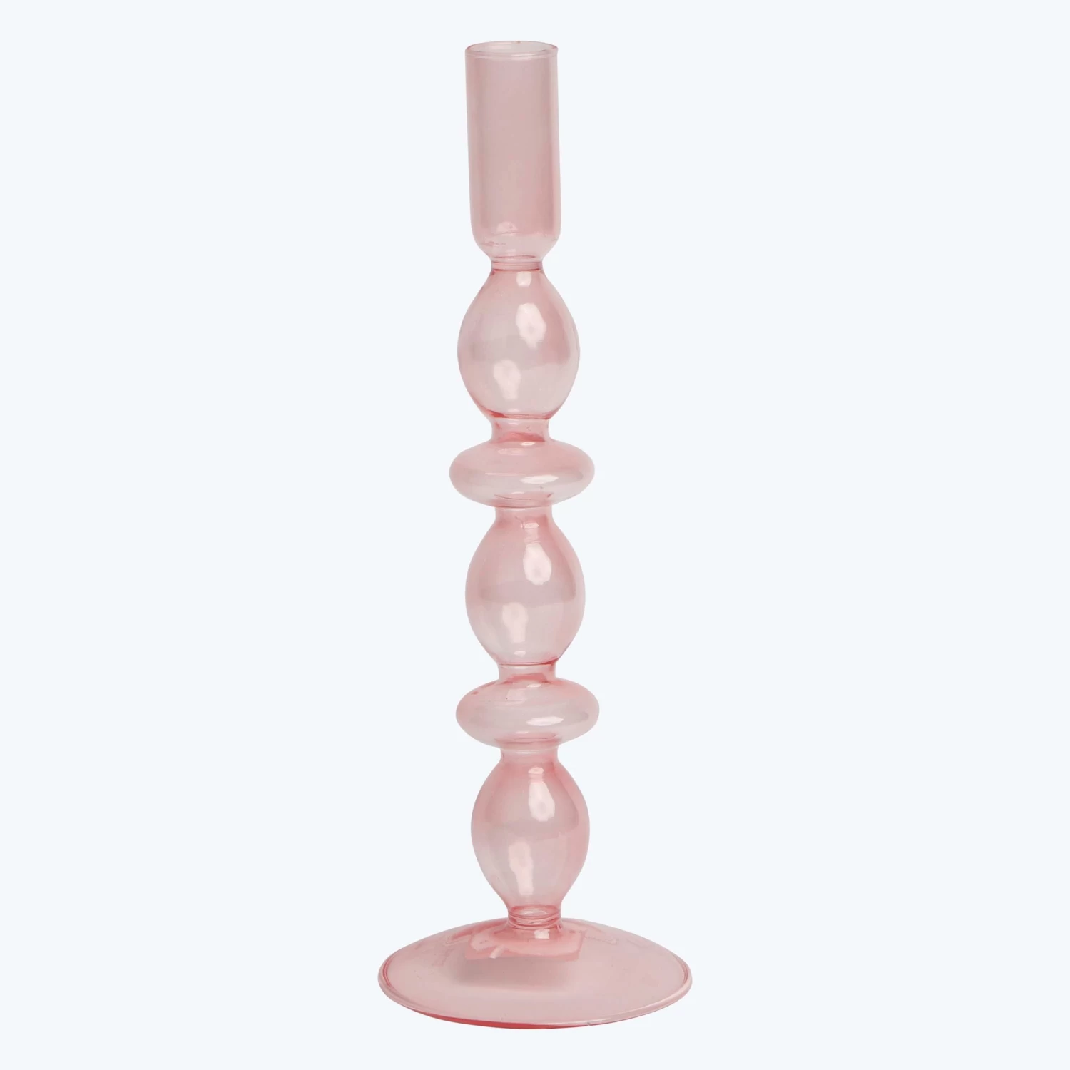 Ornamental Glass Candlestick 3 Ornamental Glass Candlestick
