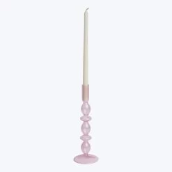 Ornamental Glass Candlestick 17 Ornamental Glass Candlestick -Home Comprehensive Shop 3031713 1