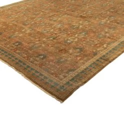 Gold Traditional Wool Rug - 11'7" X 18'1" 19 Gold Traditional Wool Rug - 11'7" X 18'1" -Home Comprehensive Shop 3032002 3