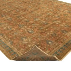Gold Traditional Wool Rug - 11'7" X 18'1" 20 Gold Traditional Wool Rug - 11'7" X 18'1" -Home Comprehensive Shop 3032002 4