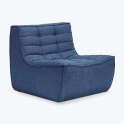 Tufted Armless Chair -Home Comprehensive Shop 3032043 2