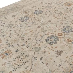 Beige Traditional Silk Rug - 9'9" X 13'11" 12 Beige Traditional Silk Rug - 9'9" X 13'11" -Home Comprehensive Shop 3032232 4