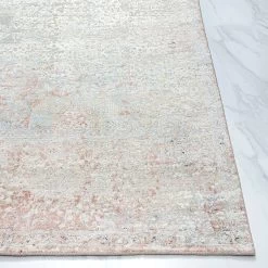 Beige Samoke Transitional Silk Cotton Blend Rug - 8'11" X 12'3" 9 Beige Samoke Transitional Silk Cotton Blend Rug - 8'11" X 12'3" -Home Comprehensive Shop 3032234 3