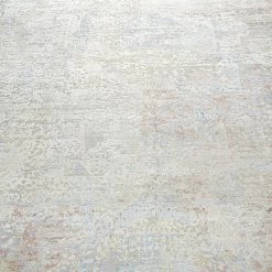 Beige Samoke Transitional Silk Cotton Blend Rug - 8'11" X 12'3" 10 Beige Samoke Transitional Silk Cotton Blend Rug - 8'11" X 12'3" -Home Comprehensive Shop 3032234 4