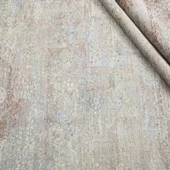 Beige Samoke Transitional Silk Cotton Blend Rug - 8'11" X 12'3" 11 Beige Samoke Transitional Silk Cotton Blend Rug - 8'11" X 12'3" -Home Comprehensive Shop 3032234 5