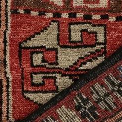 Red Traditional Wool Rug - 2'2" X 4'1" 25 Red Traditional Wool Rug - 2'2" X 4'1" -Home Comprehensive Shop 3033708 7