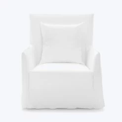 Ghost Slipcover Highback Armchair