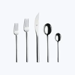 Due Flatware, Mirror Finish 24 Due Flatware, Mirror Finish -Home Comprehensive Shop 3034513