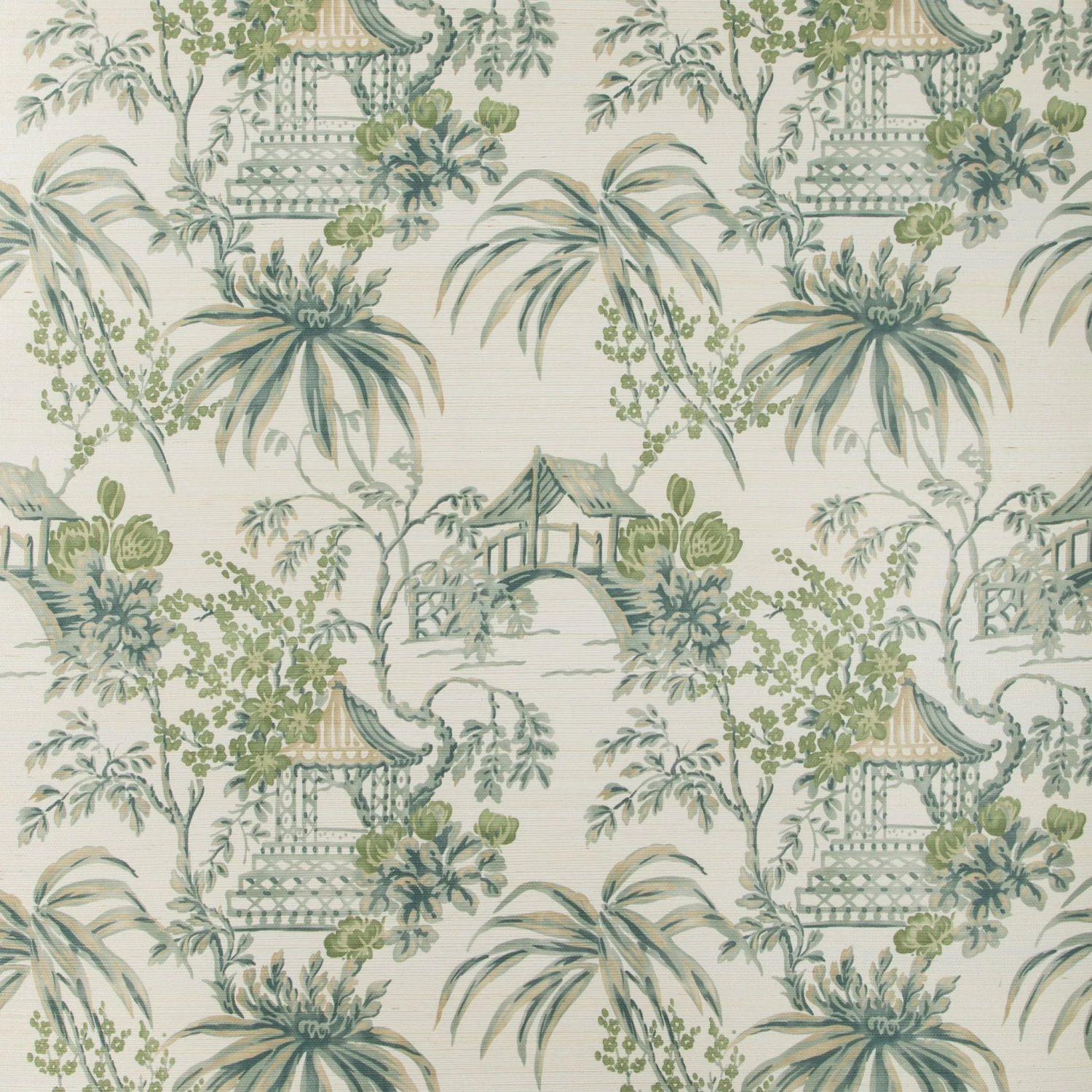 Luzon Village Wallpaper, 10 Yard Roll 3 Luzon Village Wallpaper, 10 Yard Roll