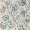 Amelia Floral Wallpaper, Aqua Sage 1 Amelia Floral Wallpaper, Aqua Sage -Home Comprehensive Shop 3035088 1