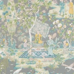 Garden Gathering Wallpaper, 11 Yard Roll -Home Comprehensive Shop 3035091 1