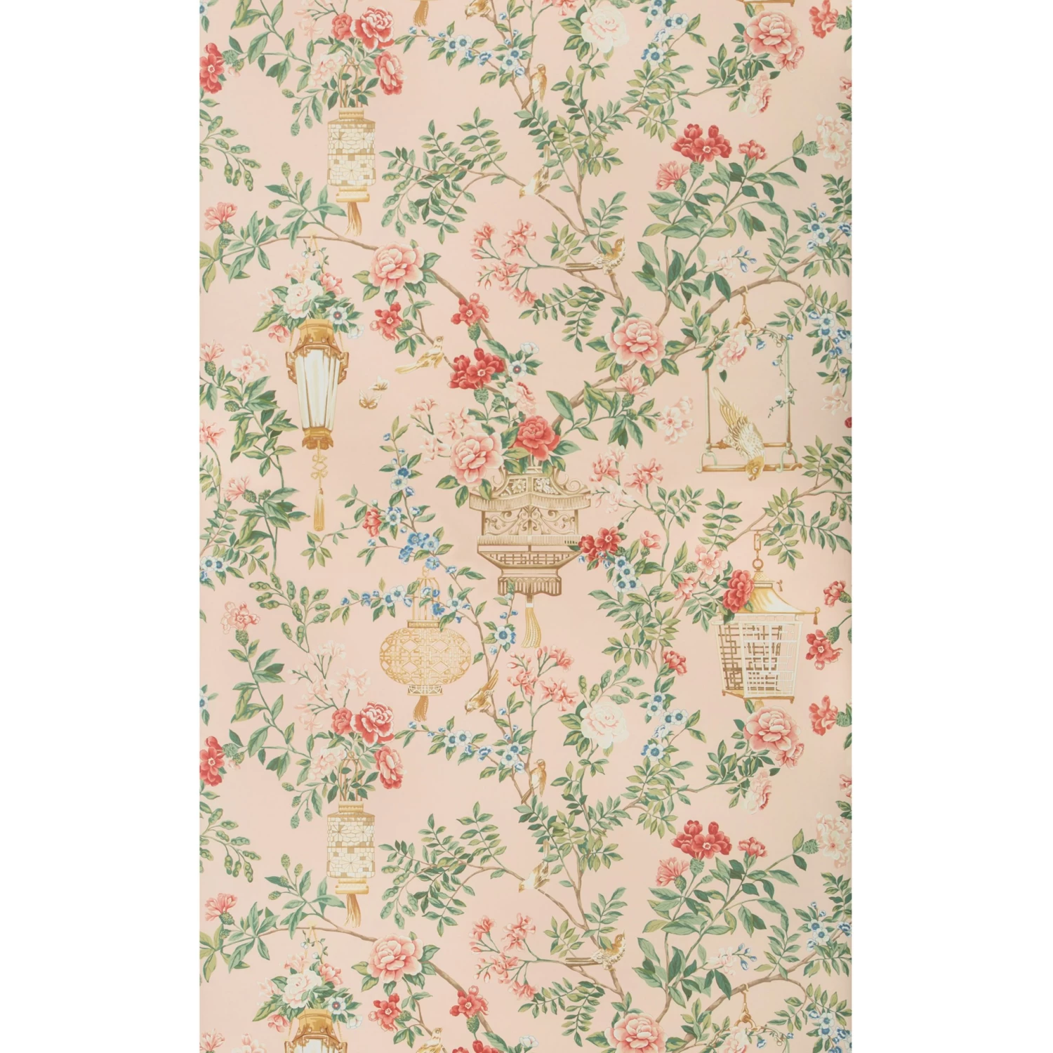 Lantern Garden Wallpaper, 8.76 Yard Roll 6 Lantern Garden Wallpaper, 8.76 Yard Roll - Image 4