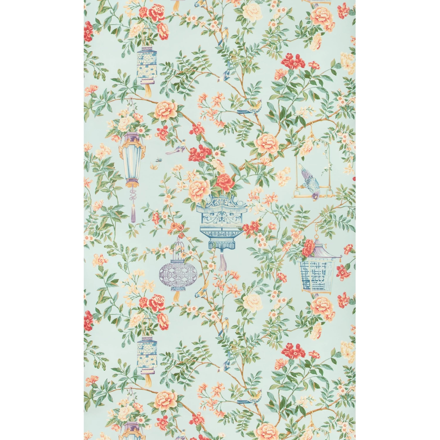 Lantern Garden Wallpaper, 8.76 Yard Roll 8 Lantern Garden Wallpaper, 8.76 Yard Roll - Image 6