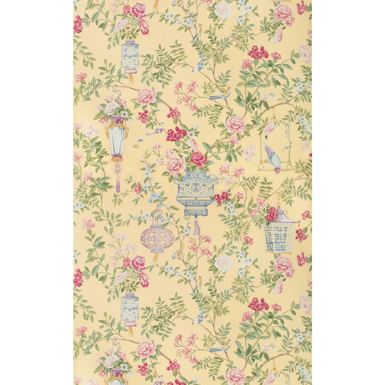 Lantern Garden Wallpaper, 8.76 Yard Roll 12 Lantern Garden Wallpaper, 8.76 Yard Roll - Image 10
