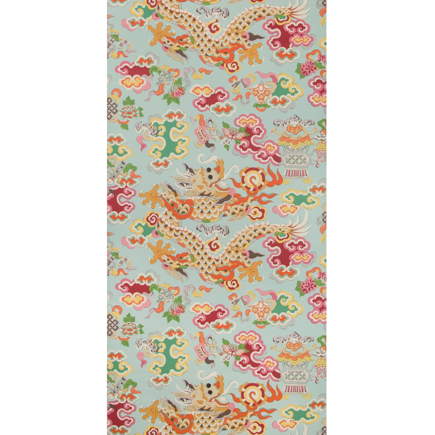 Chinese Dragon Wallpaper, 11 Yard Roll 4 Chinese Dragon Wallpaper, 11 Yard Roll - Image 2