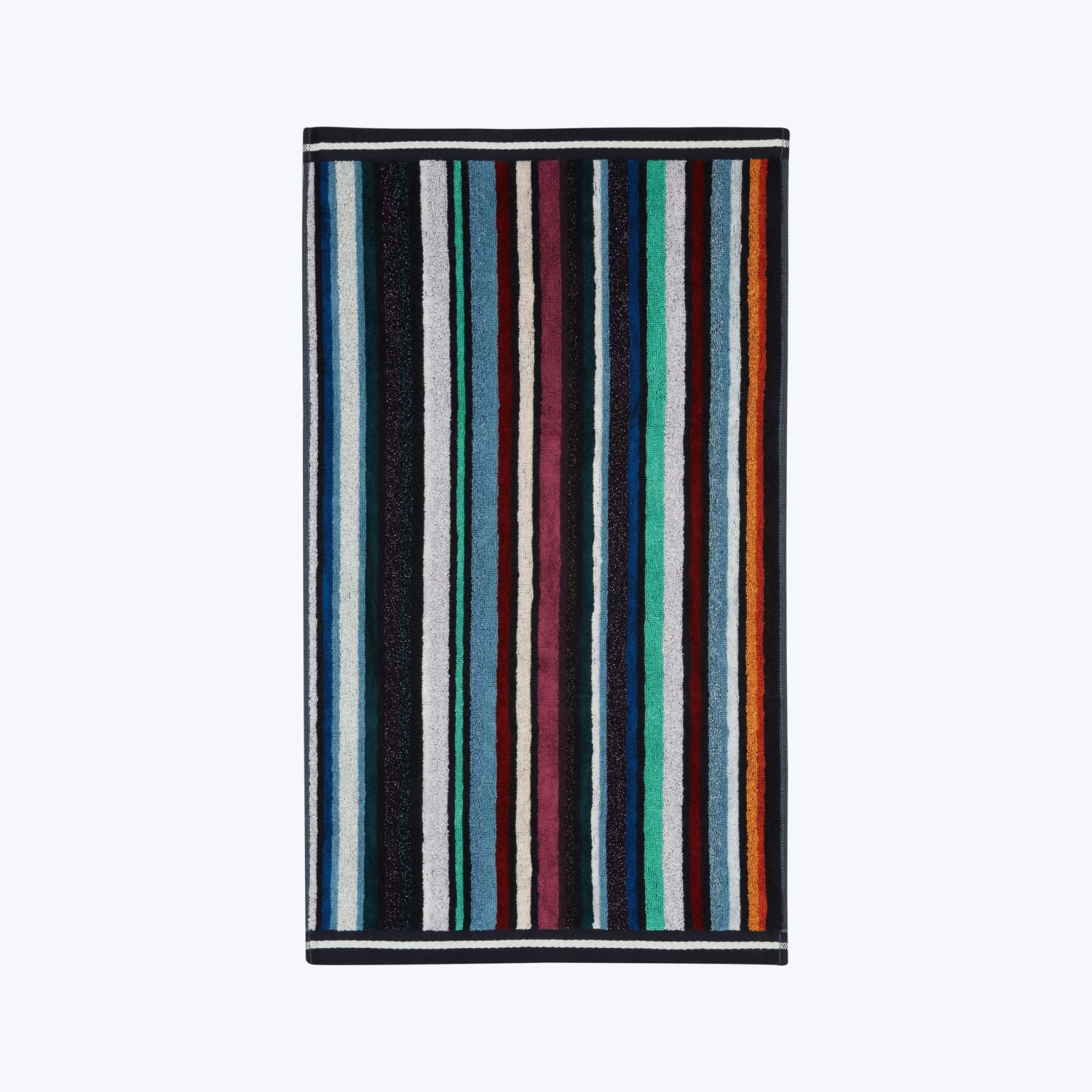 Chandler Bath Towels, Black Stripe 10 Chandler Bath Towels, Black Stripe - Image 8