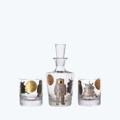 Space Race Decanter, Apollo 11 6 Space Race Decanter, Apollo 11 -Home Comprehensive Shop 3036425 3