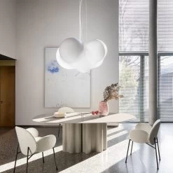 Teatro Magico Round Dining Table -Home Comprehensive Shop 3036666 4