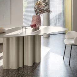 Teatro Magico Round Dining Table -Home Comprehensive Shop 3036666 5