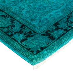 Blue Overdyed Runner - 2'7" X 12' -Home Comprehensive Shop 3037011 2 379b8820 e5df 4df6 b59d c5ca1880cf3c