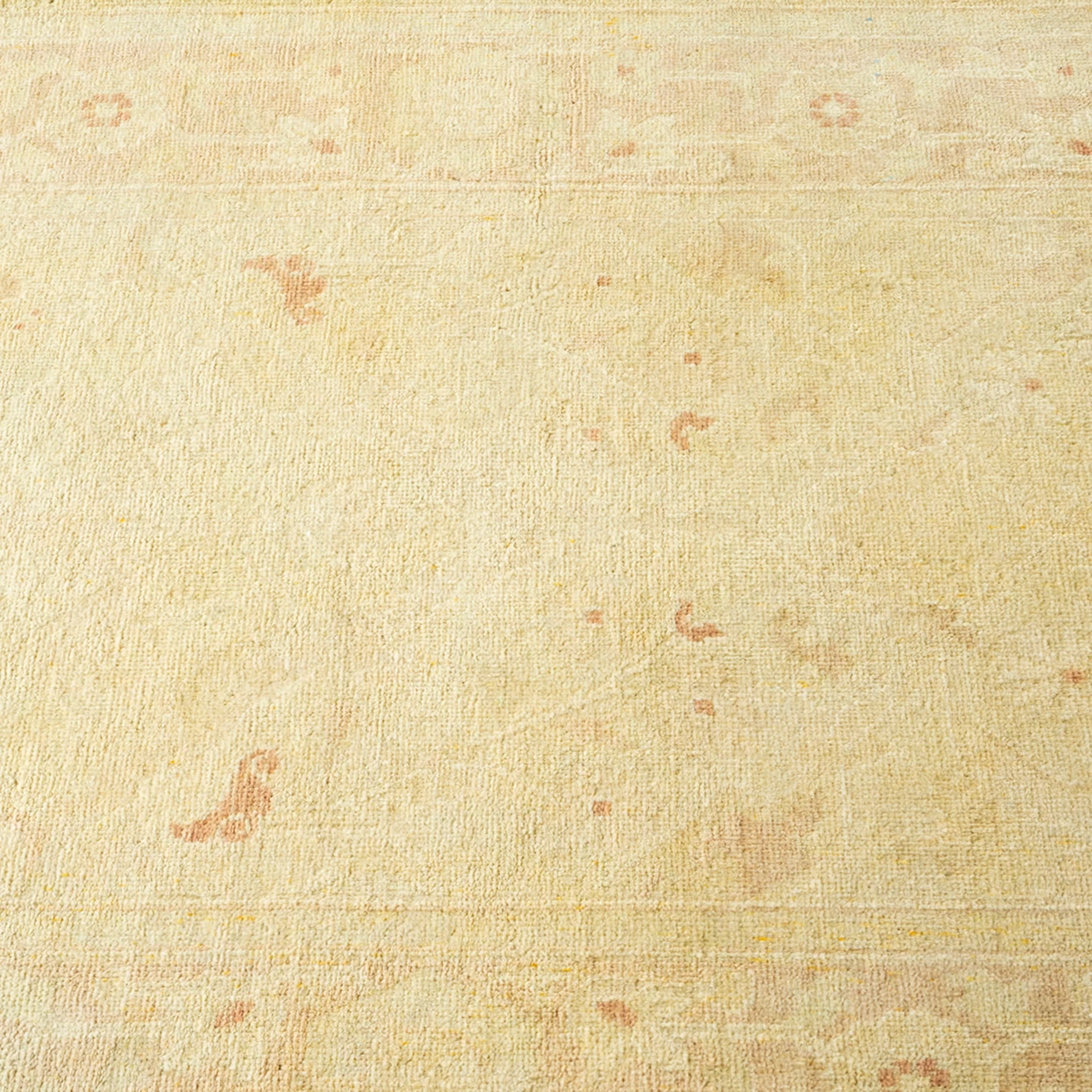 Yellow Overdyed Runner - 2'7" X 13'9" 7 Yellow Overdyed Runner - 2'7" X 13'9" - Image 5