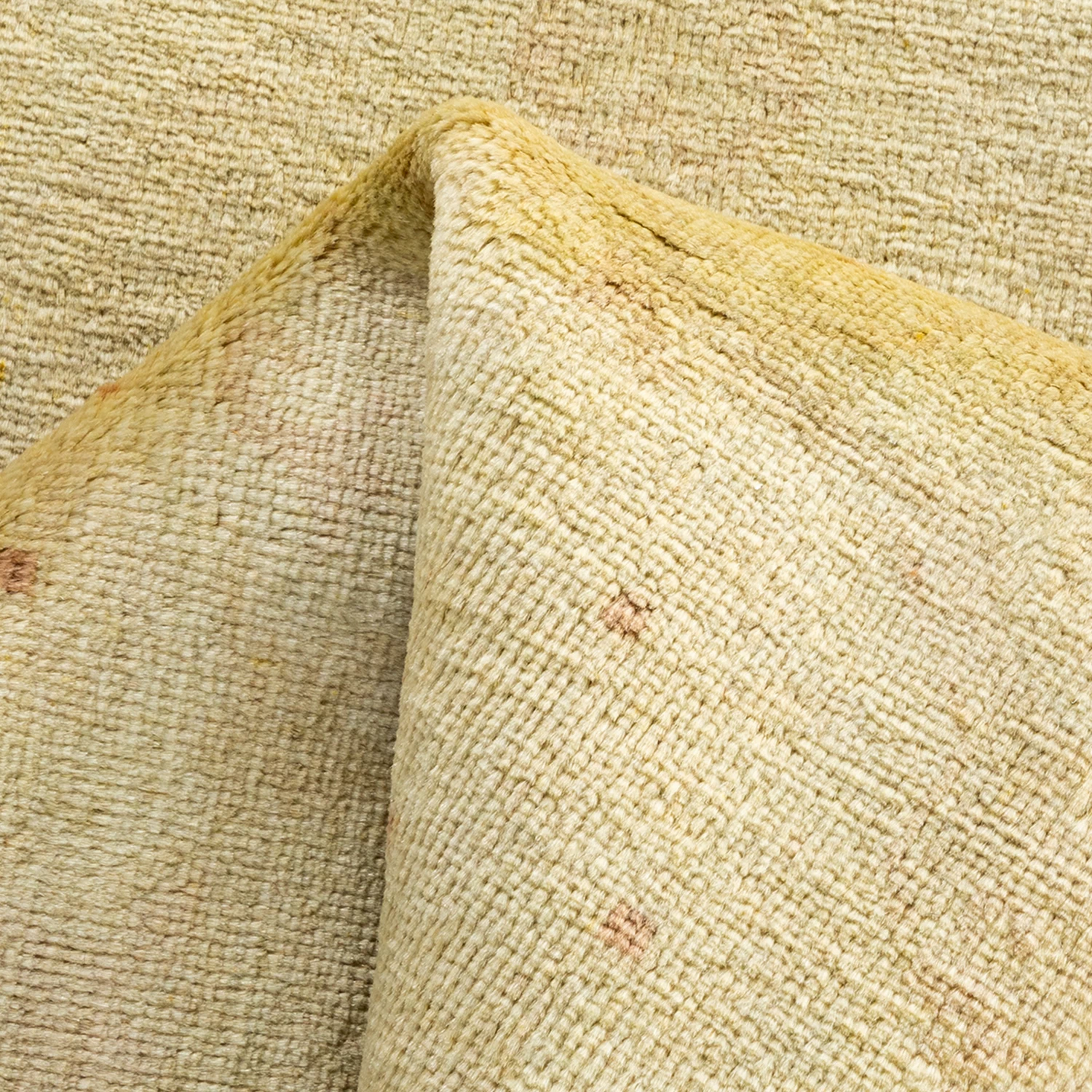 Yellow Overdyed Runner - 2'7" X 13'9" 9 Yellow Overdyed Runner - 2'7" X 13'9" - Image 7