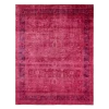 Pink Color Deform Overdyed Area Rug - 8' X 10'2" 2 Pink Color Deform Overdyed Area Rug - 8' X 10'2" -Home Comprehensive Shop 3037053 1