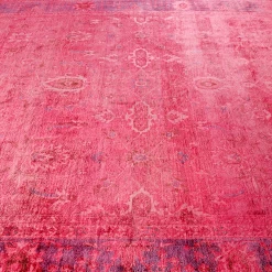 Pink Color Deform Overdyed Area Rug - 8' X 10'2" 22 Pink Color Deform Overdyed Area Rug - 8' X 10'2" -Home Comprehensive Shop 3037053 4 6fa60d53 cdb6 4660 a6de fabb34d12a38
