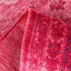Pink Color Deform Overdyed Area Rug - 8' X 10'2" 31 Pink Color Deform Overdyed Area Rug - 8' X 10'2" -Home Comprehensive Shop 3037053 6