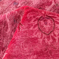 Pink Color Deform Overdyed Area Rug - 8' X 10'2" 32 Pink Color Deform Overdyed Area Rug - 8' X 10'2" -Home Comprehensive Shop 3037053 7