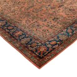 Red Antique Kashan Persian Rug - 10'10" X 16'1" -Home Comprehensive Shop 3037435 3