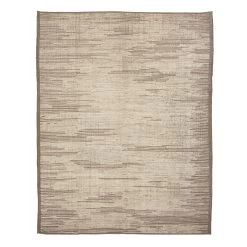 Brown Zameen Transitional Wool Rug - 12'11" X 16'