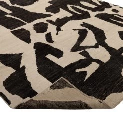 Zameen Patterned Modern Wool Rug - 8'4" X 10'1" 10 Zameen Patterned Modern Wool Rug - 8'4" X 10'1" -Home Comprehensive Shop 3038154 4