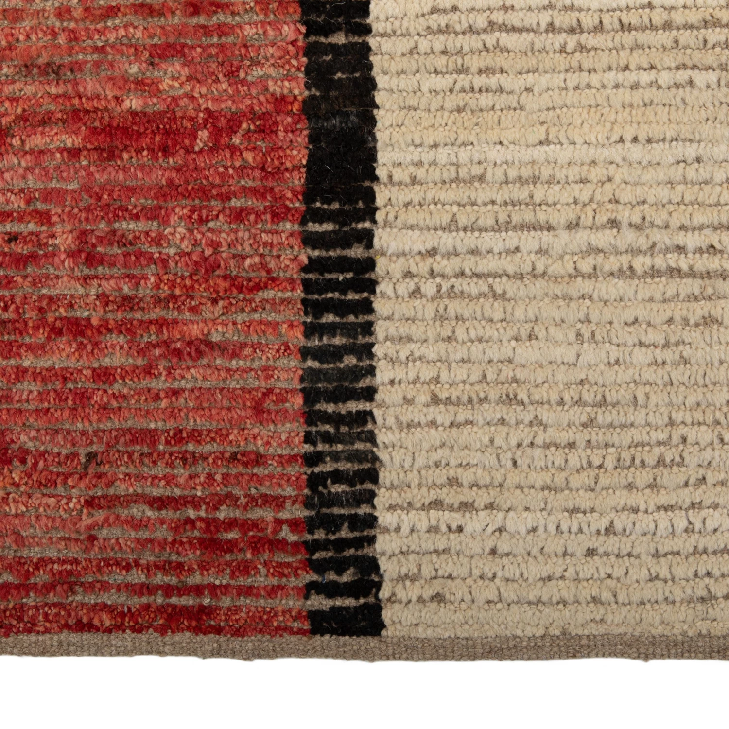 Orange Zameen Transitional Wool Rug - 16' X 14'2" 7 Orange Zameen Transitional Wool Rug - 16' X 14'2" - Image 5