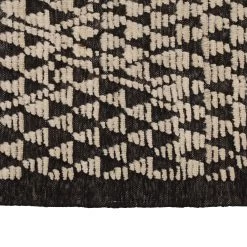 Black And White Zameen Transitional Wool Rug - 10'6" X 15'5" 11 Black And White Zameen Transitional Wool Rug - 10'6" X 15'5" -Home Comprehensive Shop 3038208 5